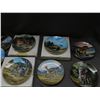 Image 2 : Lot of 11 Collectible Plates Bradford Exchange