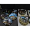 Image 3 : Lot of 11 Collectible Plates Bradford Exchange