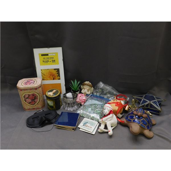 END OF THE RUN Trinkets, Beads, Tins, Coasters, Figurines etc