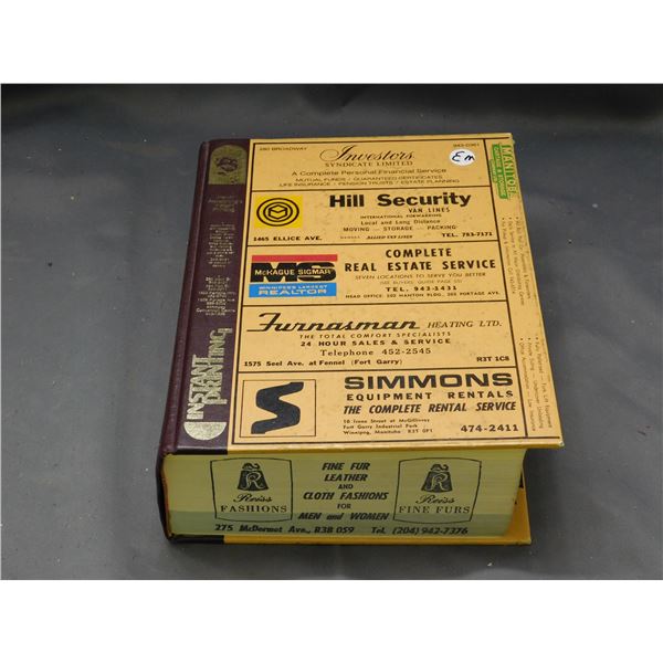 1975 Henderson's Winnipeg City Directory