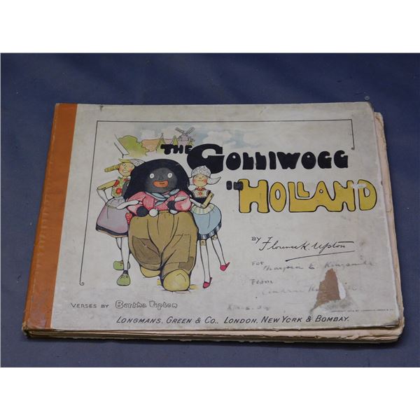 The Golliwog in Holland 1904 Low Grade Black Americana