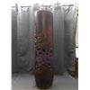 Image 4 : LARGE Palm Tree Trunk Carved Etched Vase 39" tall
