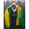 Image 1 : University of Notre Dame Starter Size L Windbreaker Jacket Quarter Zip Up Pullover