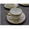 Image 2 : Japan Fine China Tea / Demitasse Espresso Cup and Saucer Set w Pot, Cream & Sugar Gold Detailing