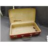 Image 6 : Red Carry-On Travel Luggage Case Suitcase and Enamelware Large Bowl with Handle
