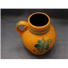 Image 3 : Vintage Orange German Pottery Pot with Handle 384/21
