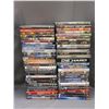 Image 1 : Lot of approx 58 DVDs Assorted Action, Superhero, Horror, Kids