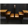 Image 3 : Wooden Sewing Basket Fold Out Craft Storage