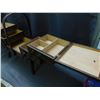 Image 5 : Wooden Sewing Basket Fold Out Craft Storage