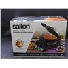 Image 1 : Salton Rotating Double Belgian Waffle Maker NEW/RETURN