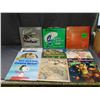 Image 1 : Lot of 12 Vinyl Records LPs Dr Seuss, Christmas, Winnie The Pooh, Rudolph, Peanuts, etc