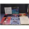 Image 1 : Lot of 8 Vinyl Records LPs Zappa, Triumph, Jailbreak, David Lee Roth