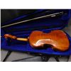 Image 7 : Menzel Hand Crafted Made in China Violin with Bow and Case