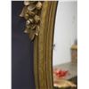 Image 4 : Vintage 1970 Dart Ornate Gold Tone MCM Wall Mirror *has issues* Oval
