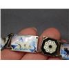 Image 5 : David Anderson Norway Enamel on Sterling Silver Bracelet (missing loop)