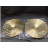 Image 2 : Set of 2 Cymbals Hi-Hats 13.5"