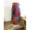 Image 1 : MacGregor Golf Club Caddy and Tennis Racket