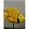 Image 2 : Pair of LARGE Hand Made Paper Mache Fish Decorations