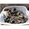 Image 3 : Tub Full of PVC Pipe, Connectors, Etc