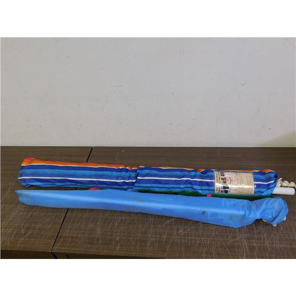 Pair of Beach Umbrellas