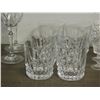 Image 4 : Large Lot 31pcs of Fine Lead Crystal Glass Ware Bar Ware Wine, Highball, Cocktail