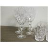 Image 5 : Large Lot 31pcs of Fine Lead Crystal Glass Ware Bar Ware Wine, Highball, Cocktail