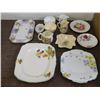 Image 1 : Lot of Assorted Fine Bone China Cream and Sugar Sets, Trays, Plates