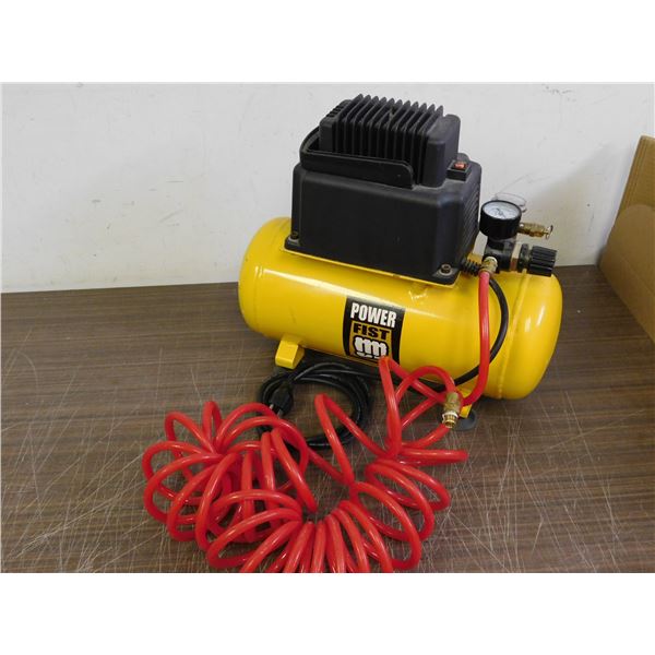 Power-Fist Model 8038633 2 Gal Tank Air Compressor
