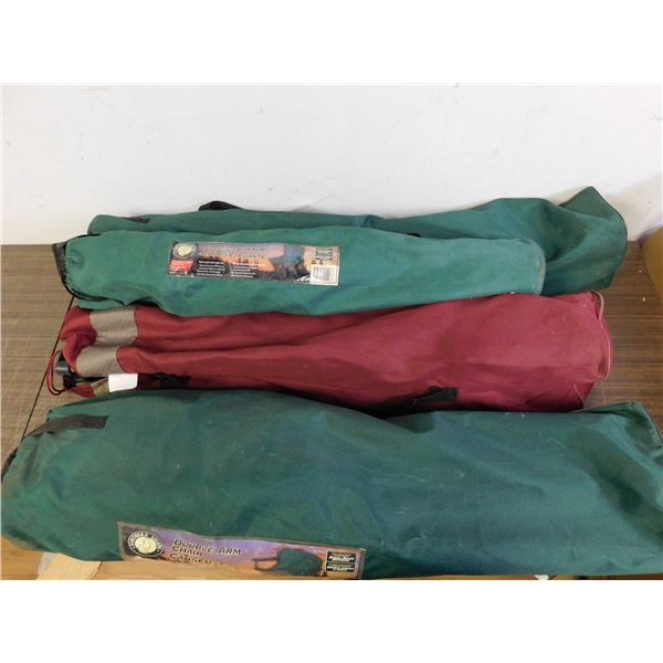 Lot of 4 Camping Chairs 1 Double Seater and 3 Single Chairs