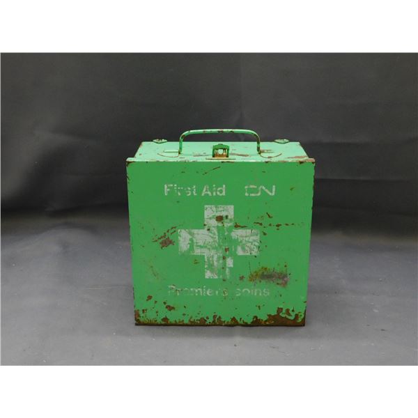 Vintage CN First Aid Kid w Contents