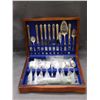 Image 1 : Rogers Cutlery / Flatware Set in Wooden Presentation Box