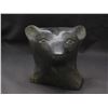 Image 1 : Ivujivik Hand Made Inuit Carved Soapstone Stone Sculpture Figurine 7" Two Faced Person