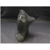 Image 4 : Ivujivik Hand Made Inuit Carved Soapstone Stone Sculpture Figurine 7" Two Faced Person