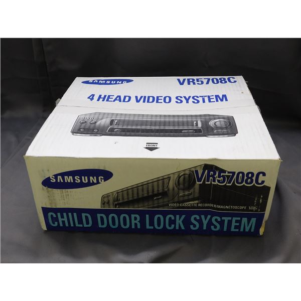 Samsung VR5708C 4 Head Video System VCR Player