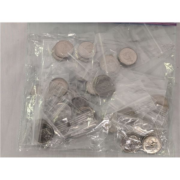 50 Centennial 1967 Canada Rabbit Nickels