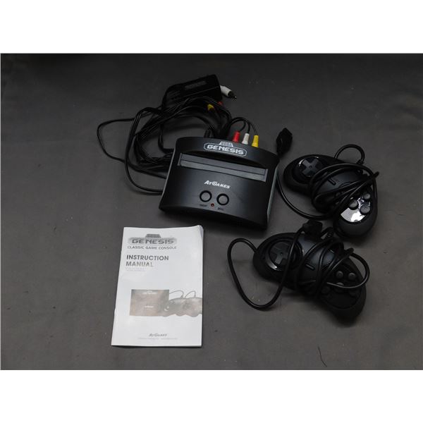 SEGA Genesis Classic Game Console Mini 2 Controllers, Power, AV, Manual