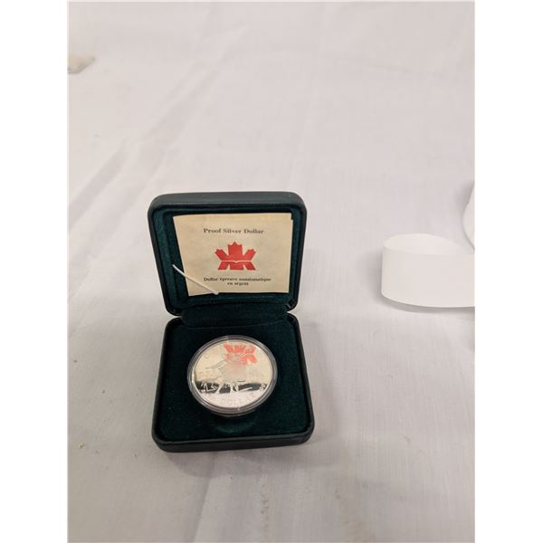 2001 RCM Sterling Silver Dollar National Ballet