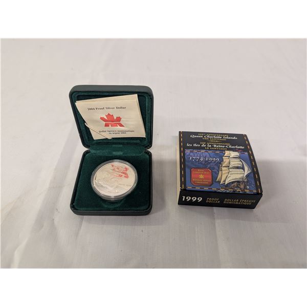 2004 RCM .999 Silver Dollar 225th Queen Charlotte Islands