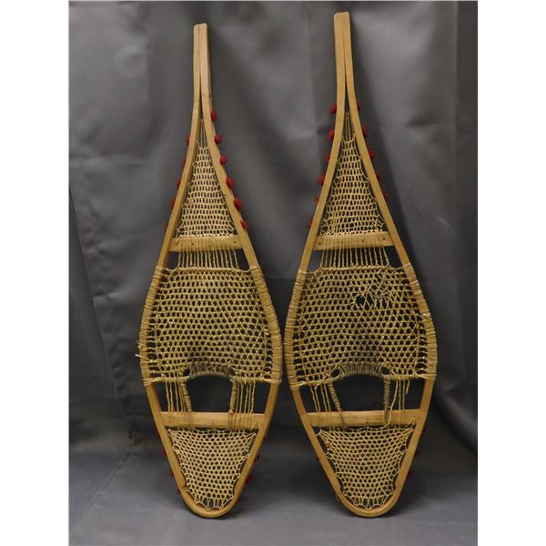 Vintage Antique Snowshoes 3ft