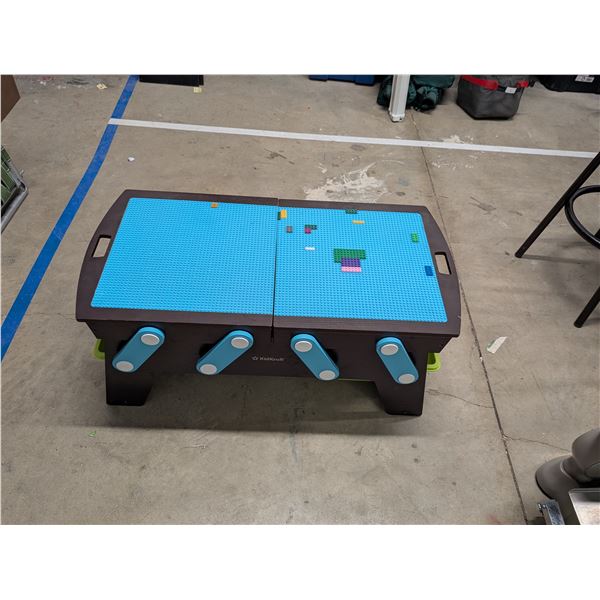 KidKraft Building Bricks Play N Store Table