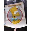 Image 5 : Lot of 4 Vintage The Simpsons Posters, Pennant Banner, Vinyl Poster, Paper Poster and Pepsi Ad