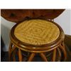 Image 3 : Bamboo Stool / Foot Rest  with Cushion