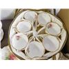 Image 10 : HUGE Royal Albert Fine Bone China "American Beauty" Dining Set with Teapot, Cups, Saucers, Plates