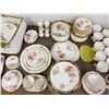 Image 4 : HUGE Royal Albert Fine Bone China "American Beauty" Dining Set with Teapot, Cups, Saucers, Plates