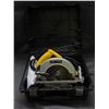Image 1 : DeWalt DW368 7 1/4" Circular Saw Electric w Extra Blade and Case