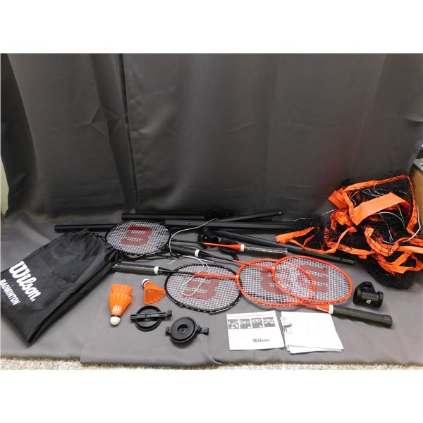Wilson Badminton Racket and Net Set