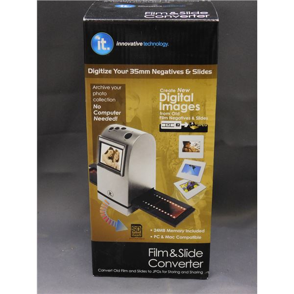 Innovative Technology Film & Slide Converter NEW