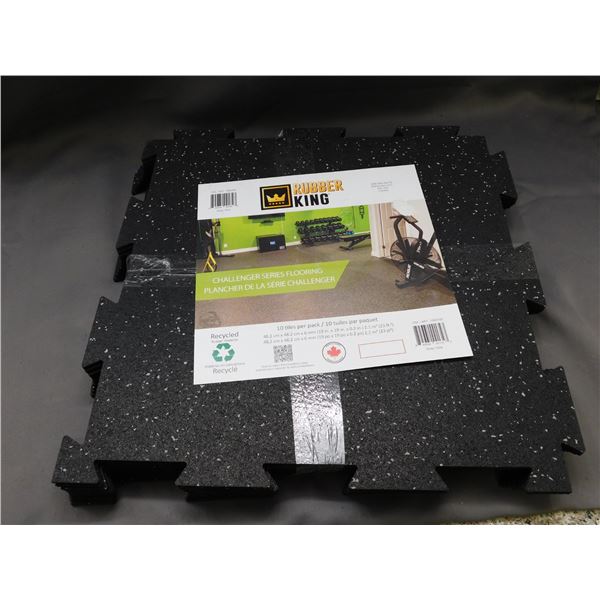 Rubber King Challenger Series 10 Tiles Per Pack 23ft Surface Area Coverage NEW/RETURN