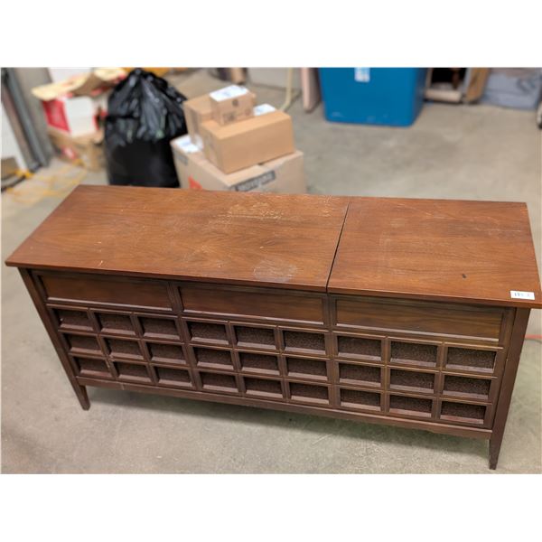 Silvertone Console Stereo W/ Reel to Reel and Garrard 3000 Turntable