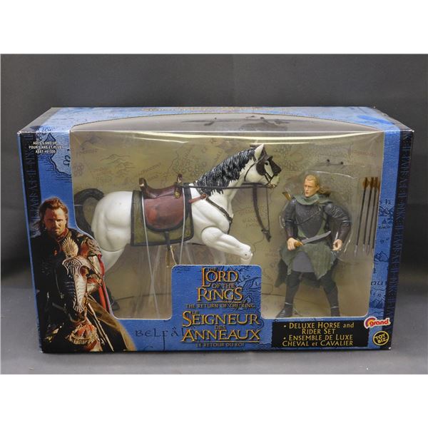 Legolas with Horse Deluxe Horse Rider Set LORD OF THE RINGS ERROR WRONG BOX